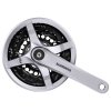 SHIMANO Kurbelgarnitur TOURNEY FC-TY501 6-fach/7-fach/8-fach 170 mm 42-34-24 Zähne