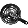 SHIMANO Kurbelgarnitur TOURNEY FC-TY501 6-fach/7-fach/8-fach 170 mm 48-38-28 Zähne