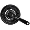 SHIMANO Kurbelgarnitur TOURNEY FC-TY501 6-fach/7-fach/8-fach 175 mm 42-34-24 Zähne