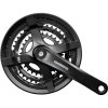 SHIMANO Kurbelgarnitur TOURNEY FC-TY501 6-fach/7-fach/8-fach 175 mm 48-38-28 Zähne