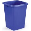 LISTA Abfallbehälter 90 L, 520 x 610 x 490 mm (B x H x T), 90 L, Blau