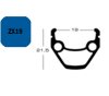 Exal FELGE ZX 19, 26  36L SCHW 19-559 VL:8,5MM EINFACHOESEN