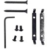 Feedback Sports BEFESTIGUNGSKIT VELO 2D/WALL RACK SCHWARZ/SILBER