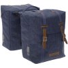 New Looxs Doppelpacktasche Mondi Double Cotton II Racktime Blue