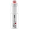 ELITE ELITE Trinkflasche Jet Plus Transparent-Rot 750 ml