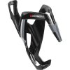 ELITE ELITE Flaschenhalter Custom Race Plus Schwarz/Weiß Glänzend
