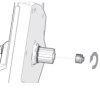 ELITE Adapter Schnellspanner Rechts Drivo/Kura/Direto/Turno