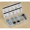 VAR VAR Scheibenbremssicherungs-Set Bremsbelaghalterungen Sortierbox