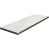VAR Edelstahl-Arbeitsplatte MO-52013 für 2 Schränke 1361 x 463 x 38 mm