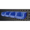 VAR Kleinteilekisten MO-52070 4 Stück mit Wandhalter