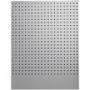VAR Werkzeuglochwand MO-52240 für Eckschrank 1052 x 800 x 24 mm Grau