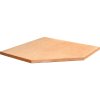 VAR Holz-Arbeitsplatte MO-52284 für Eckschrank 865 x 865 x 40 mm