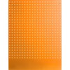 VAR Werkzeuglochwand MO-52250 für Eckschrank 1052 x 800 x 24 mm Orange