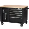 VAR Große rollbare Werkbank MO-52609 Black Edition