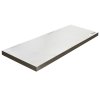 VAR Arbeitsplatte Edelstahl 2er 1360 x 690 x 38 mm