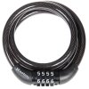 Master Lock Kabelschloss 8143 Schwarz 8 mm x 1200 mm Zahlenkombination fest