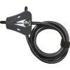 Master Lock Kabelschloss Python Kompakt Schwarz 8 mm x 1800 mm Schlüssel