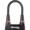 Master Lock Bügelschloss 8278 Schwarz 14 mm x 150 mm x 80 mm Schlüssel