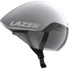 LAZER LAZER Helm Victor KinetiCore Triathlon/TT Matte White Silver (S) 52-56 cm