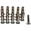 PRO Spacer-Schrauben Missile Evo 20 Stück. Edelstahl M6 x 45 mm