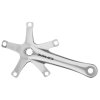 SHIMANO Kurbelgarnitur DURA-ACE TRACK FC-7710 172,5 mm ohne Kettenblatt Silber