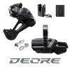 SHIMANO Schaltungs-Upgrade-Kit DEORE Di2 M6250, RD-M6250-SGS, SW-M6250-R