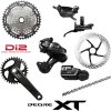 SHIMANO Gruppe XT DI2 12 Fach / Kurbellänge 175 mm, 36Z. / Kassette 9-45