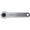 SHIMANO Kurbelarm SHIMANO E-BIKE SYSTEMS FC-E6100 rechts 170 mm Silber