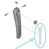 SHIMANO Schutzfolie FC-M8100 160mm (2Stück)