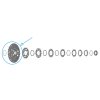 SHIMANO Ritzel für CS-R7100 21-24-27-30-34 Zähne