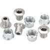 SHIMANO Kettenblattschrauben mit Mutter M8x8.5 mm für doppeltes Kettenblatt (4 Satz)