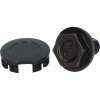 SHIMANO Kurbelbefestigungsschraube FC-6000 Schwarz inkl. Abdeckkappe
