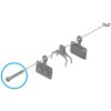 SHIMANO Haltestift Bremsbelag BR-R7070
