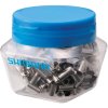 SHIMANO 200 Stück. Endkappe Bremszugaußenhülle Stahl