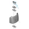 SHIMANO Hintere Befestigungsschraube (R) für untere Abdeckung BM-EN600