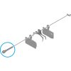SHIMANO Haltestift BR-M7110 für Bremsbeläge