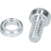 SHIMANO Klemmschraube M6x11,5 mm BR-R463 Silber HR inkl. Unterlegscheibe